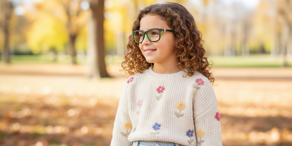 Full Rim Wayfarer Eyeglasses With Adjustable Temples