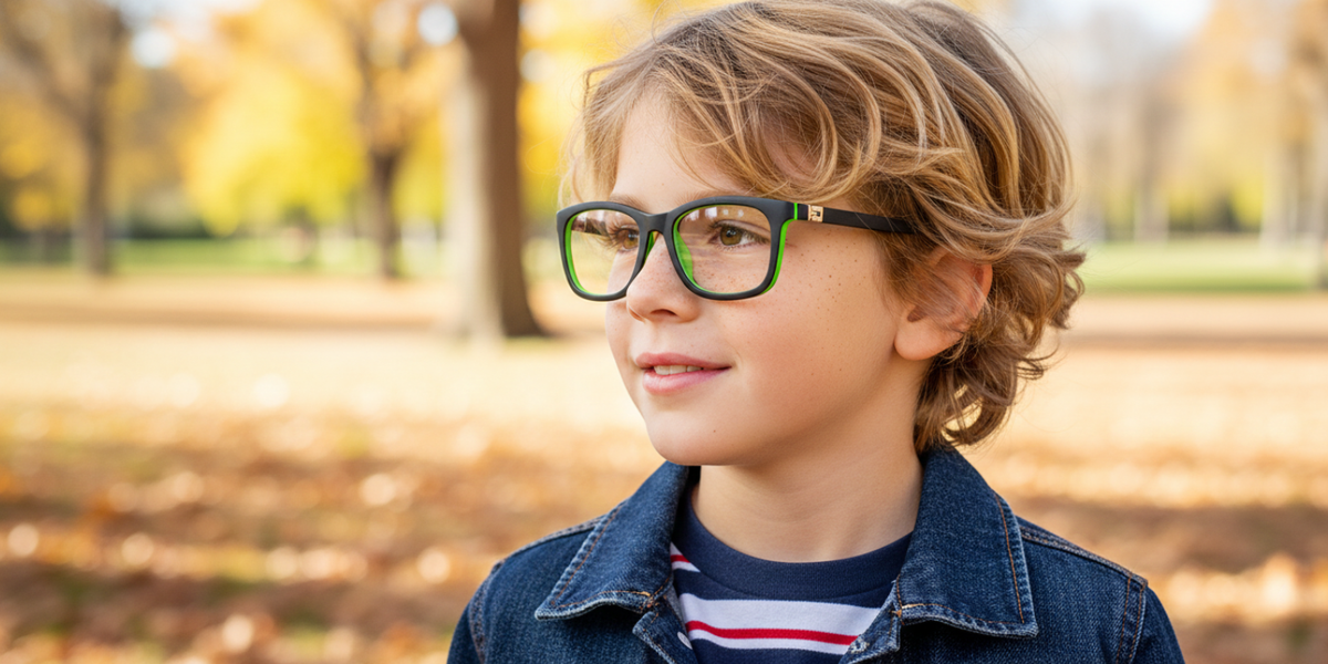 Full Rim Wayfarer Eyeglasses With Adjustable Temples