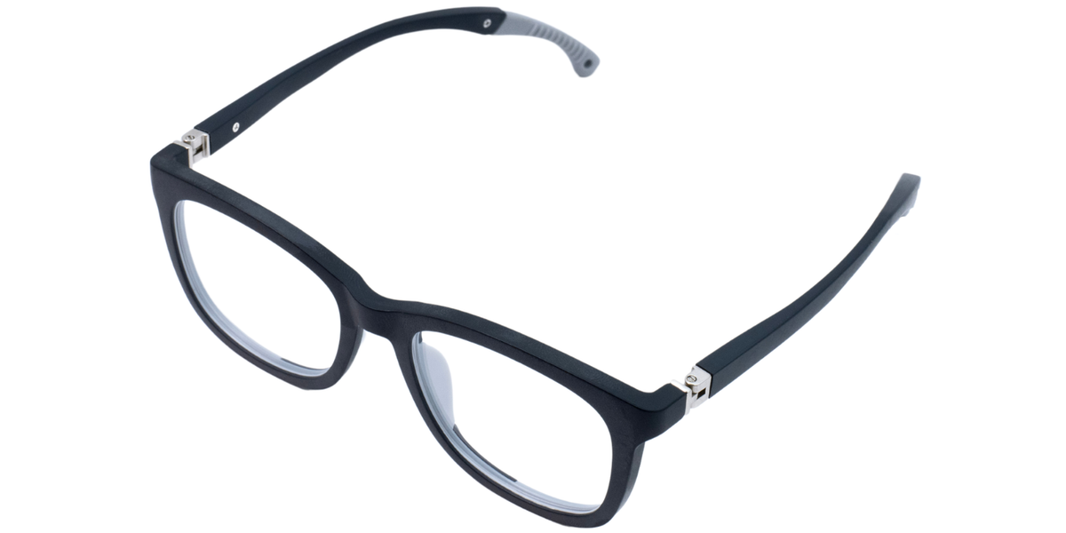 Full Rim Wayfarer Eyeglasses With Adjustable Temples