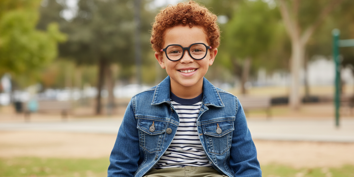 Full Rim Cat Eye Eyeglasses With Adjustable Temples