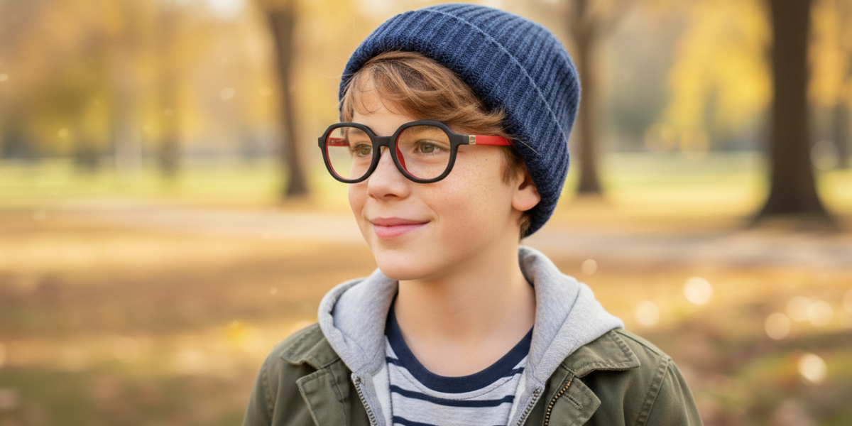 Full Rim Cat Eye Eyeglasses With Adjustable Temples