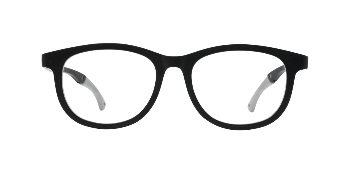 Full Rim Round Eyeglasses With Adjustable Temples