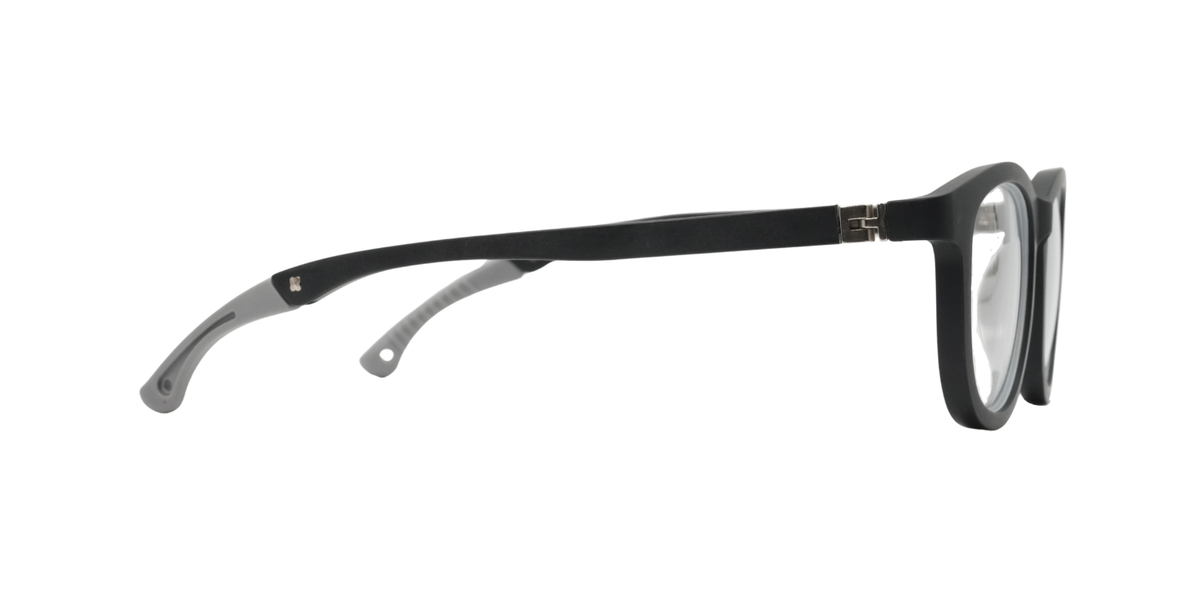 Full Rim Round Eyeglasses With Adjustable Temples