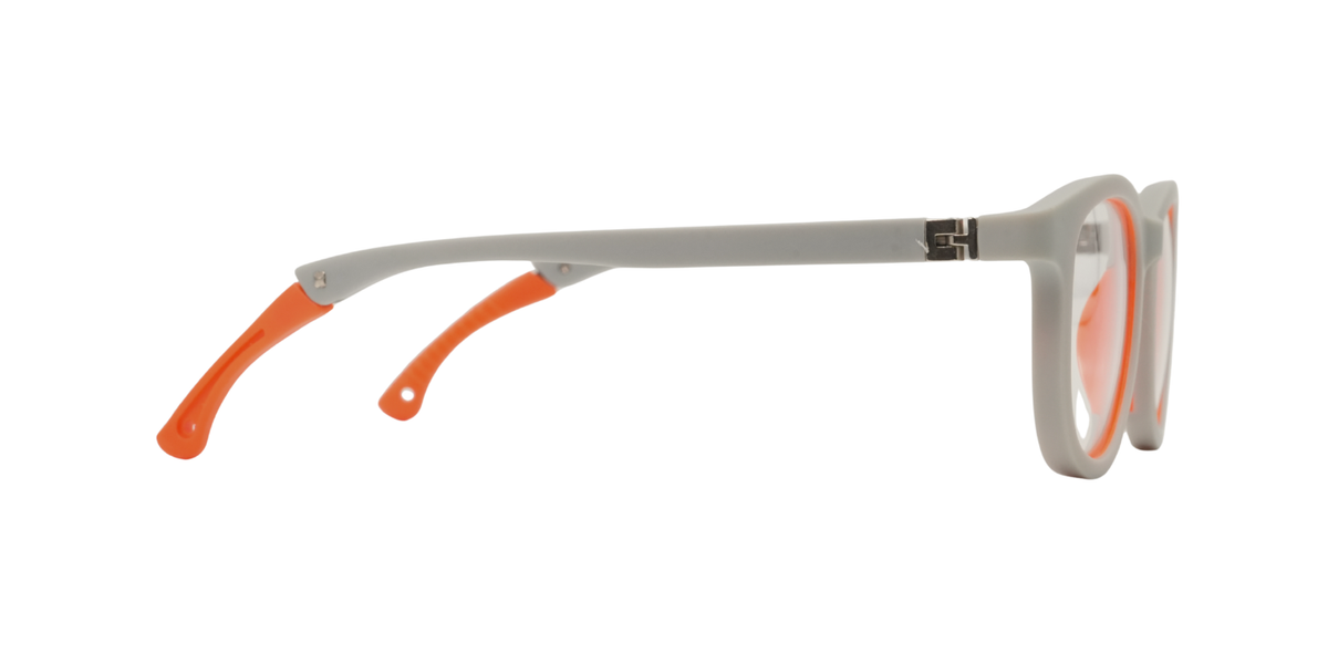 Full Rim Round Eyeglasses With Adjustable Temples
