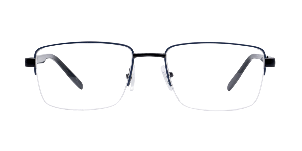 Half Rim Rectangle Classic Eyeglasses