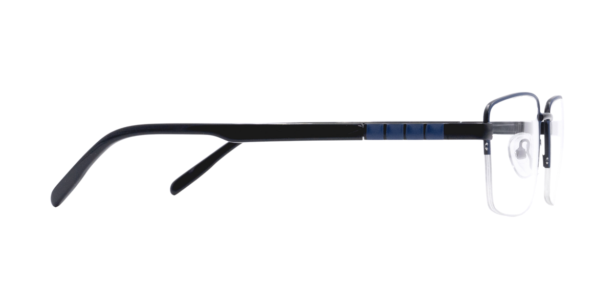 Half Rim Rectangle Classic Eyeglasses