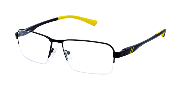 Half Rim Rectangle Classic Eyeglasses