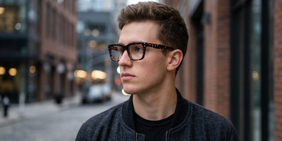 Full Rim Rectangle Premium Eyeglasses