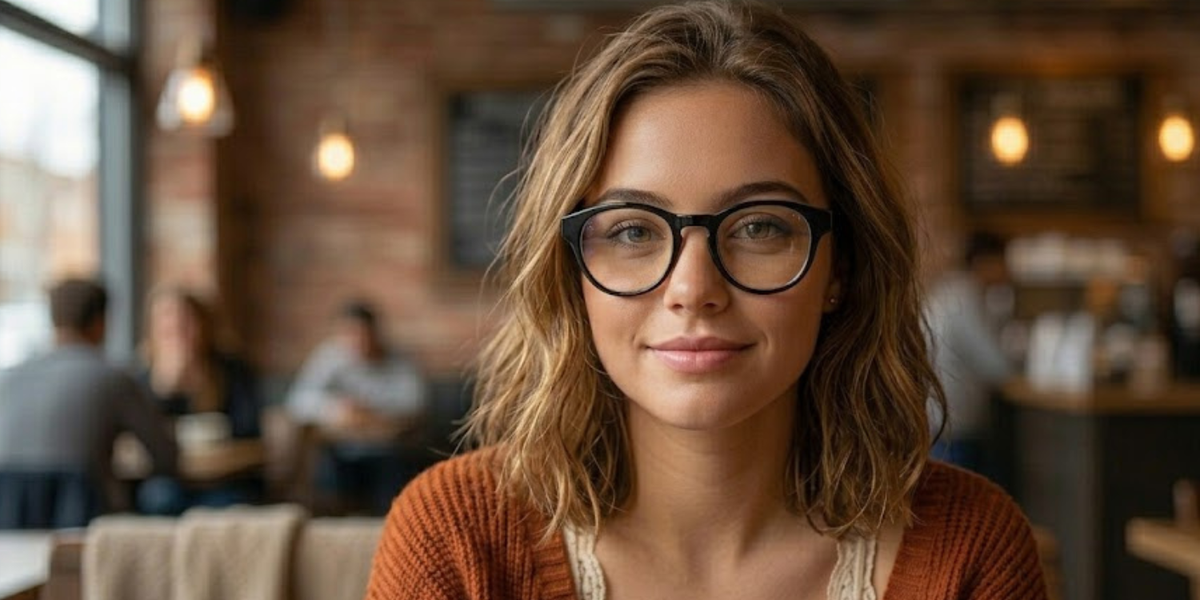 Full Rim Round Premium Eyeglasses
