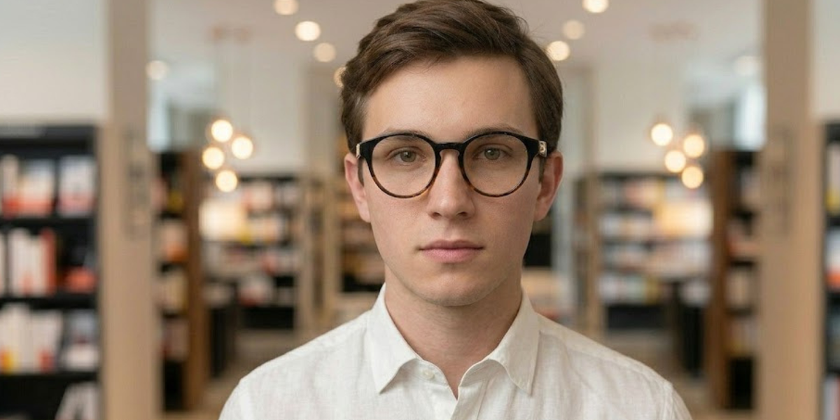 Full Rim Round Premium Eyeglasses