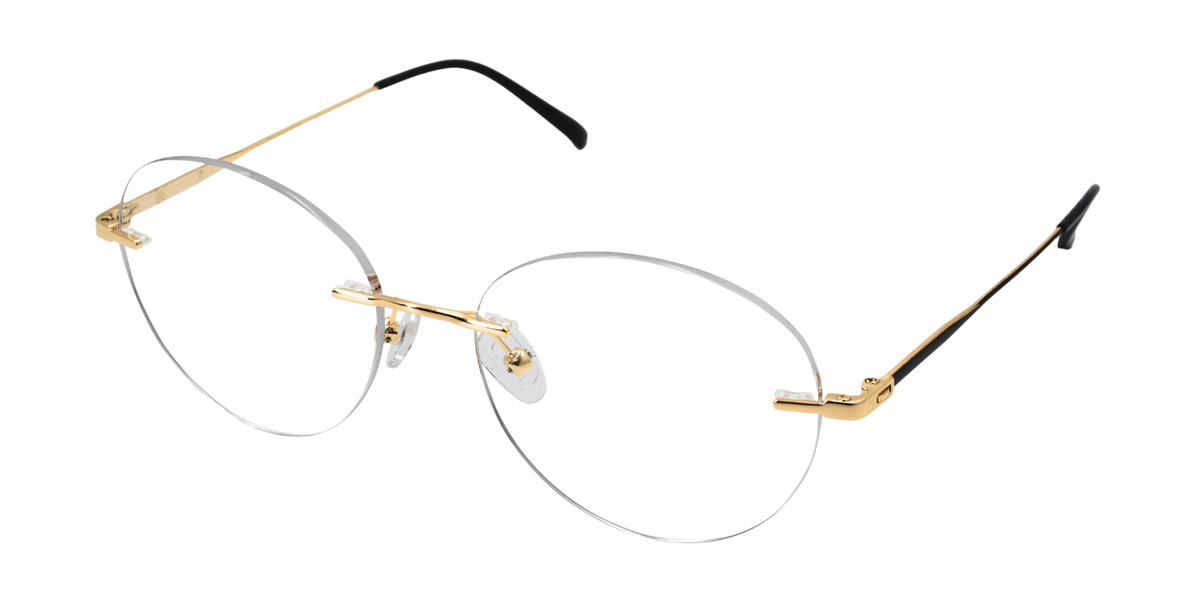 Rimless Round Premium Eyeglasses