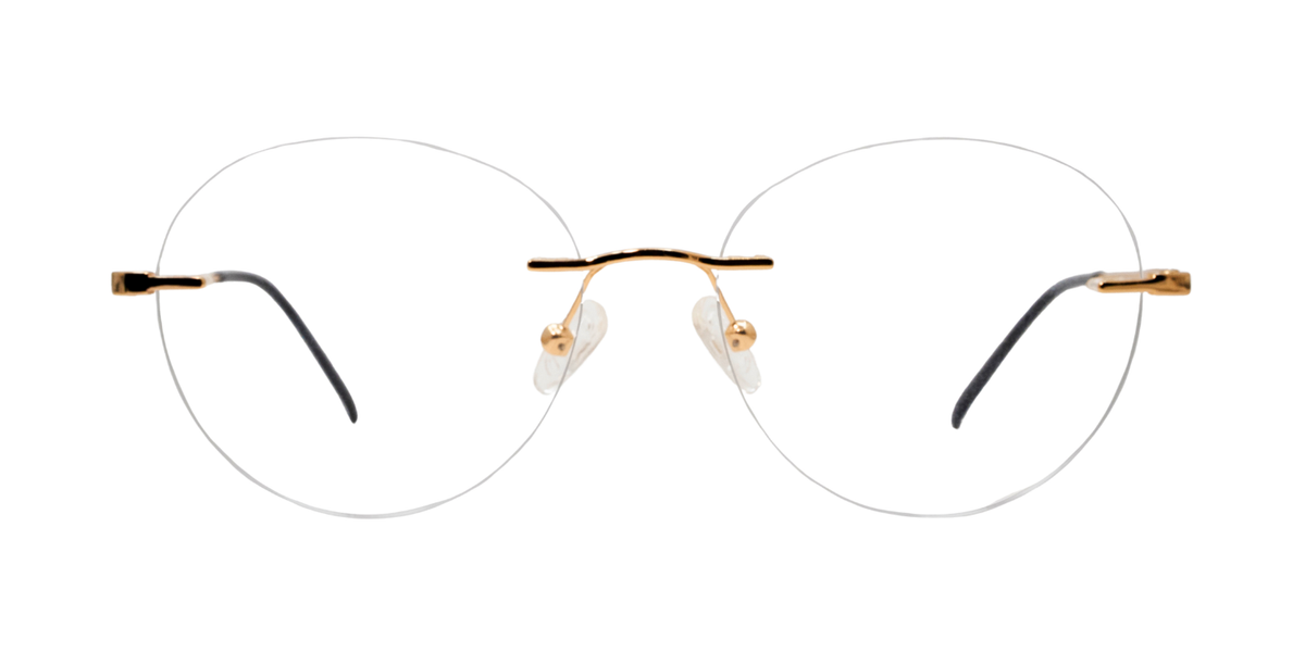 Rimless Round Premium Eyeglasses