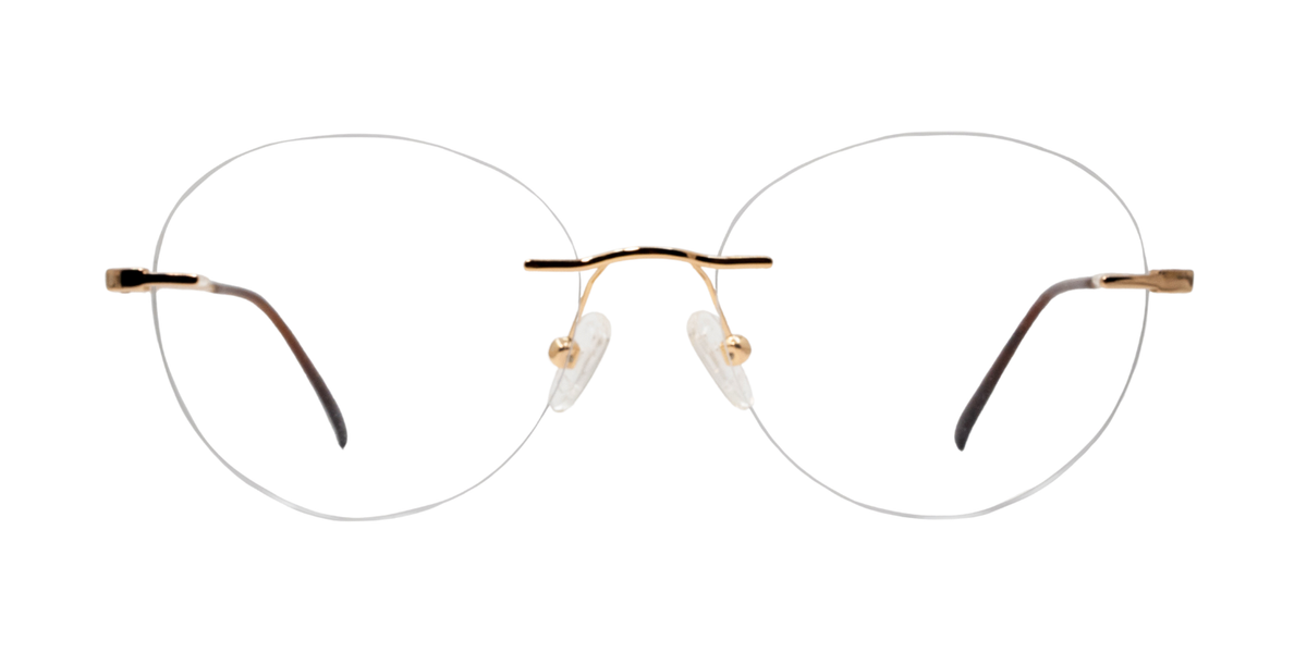 Rimless Round Premium Eyeglasses