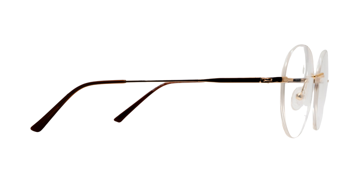 Rimless Round Premium Eyeglasses