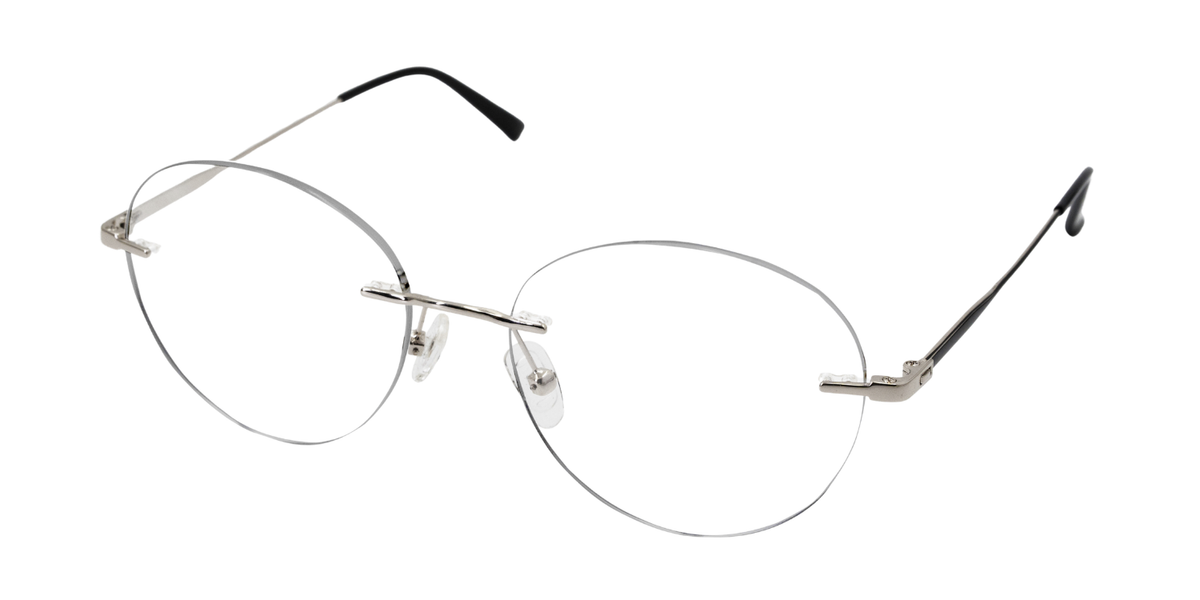 Rimless Round Premium Eyeglasses