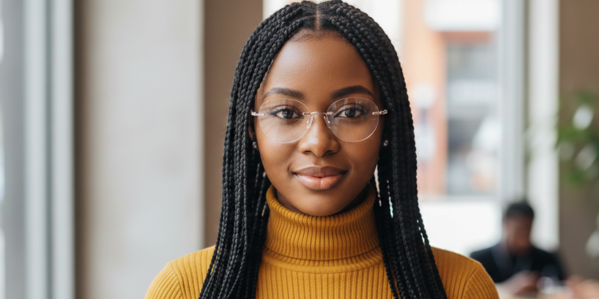 Rimless Round Premium Eyeglasses