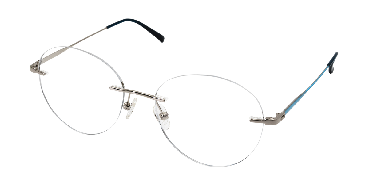 Rimless Round Premium Eyeglasses