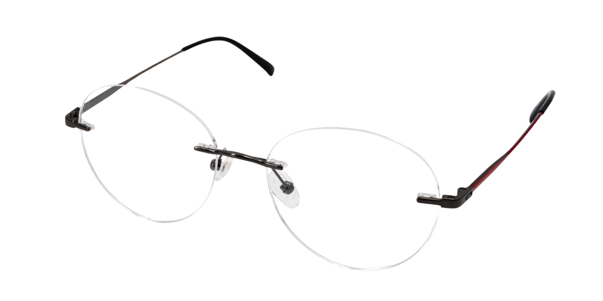 Rimless Round Premium Eyeglasses