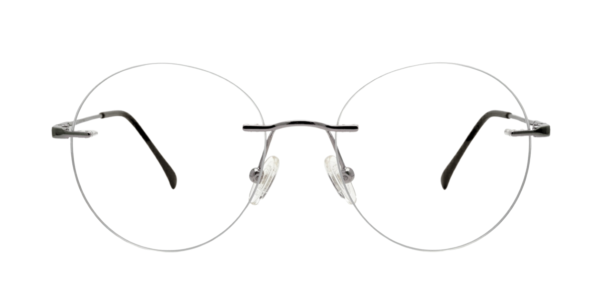 Rimless Round Premium Eyeglasses