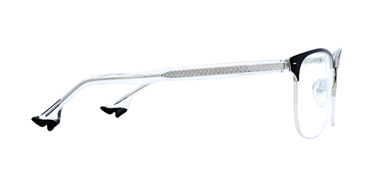 Half Rim Round Classic Eyeglasses