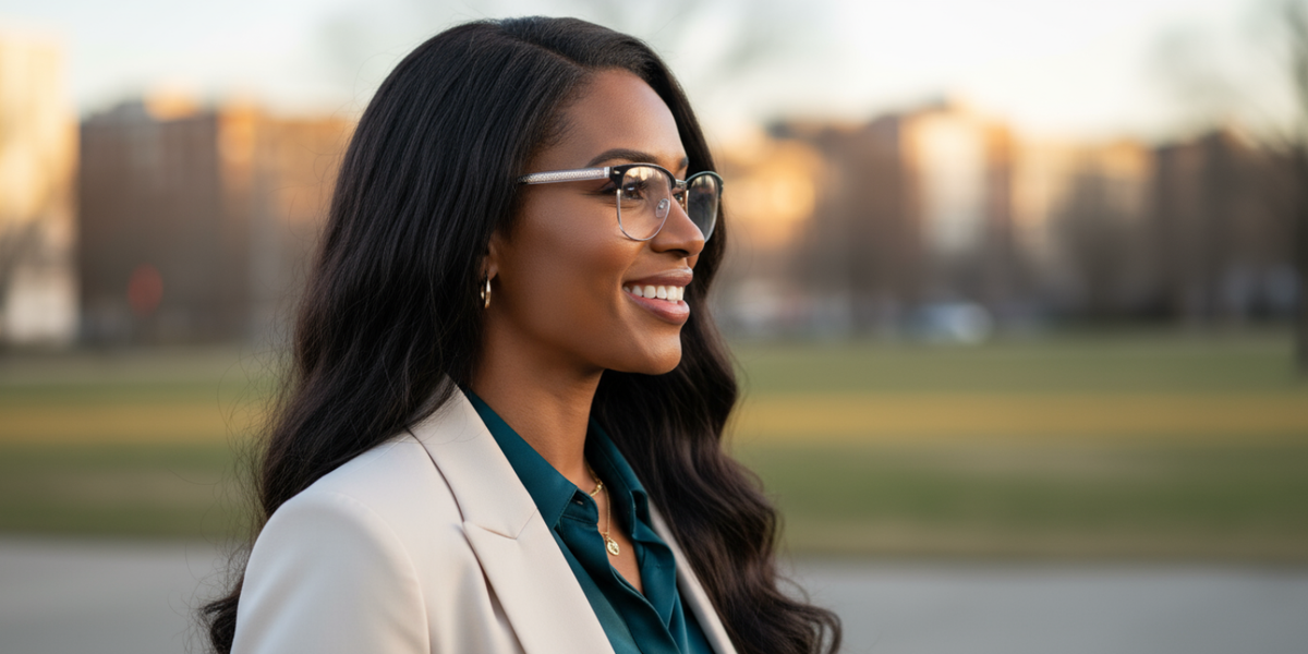 Half Rim Round Classic Eyeglasses