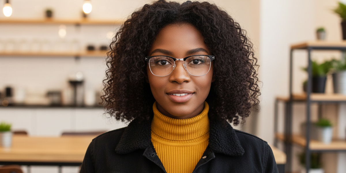 Half Rim Round Classic Eyeglasses