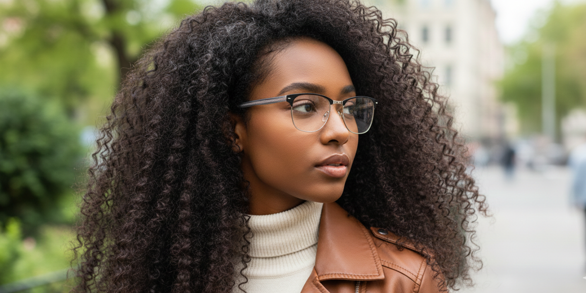 Half Rim Round Classic Eyeglasses