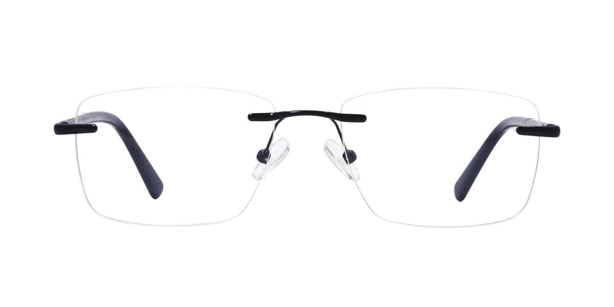 Rimless Rectangle Premium Eyeglasses