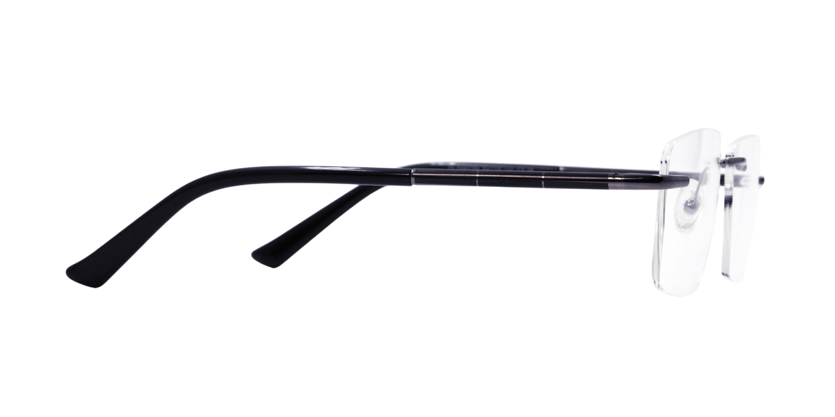 Rimless Rectangle Premium Eyeglasses