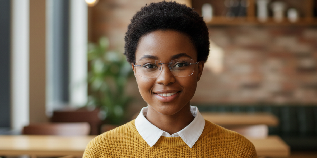 Rimless Rectangle Premium Eyeglasses