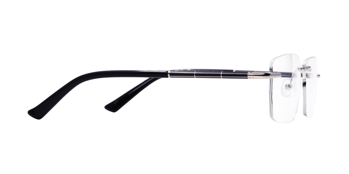 Rimless Rectangle Premium Eyeglasses