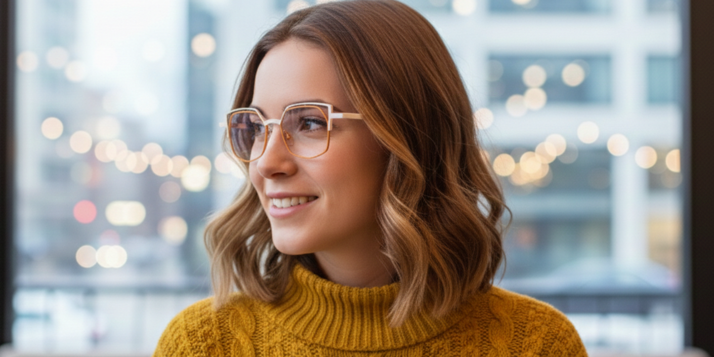 Full Rim Hexagon Classic Eyeglasses