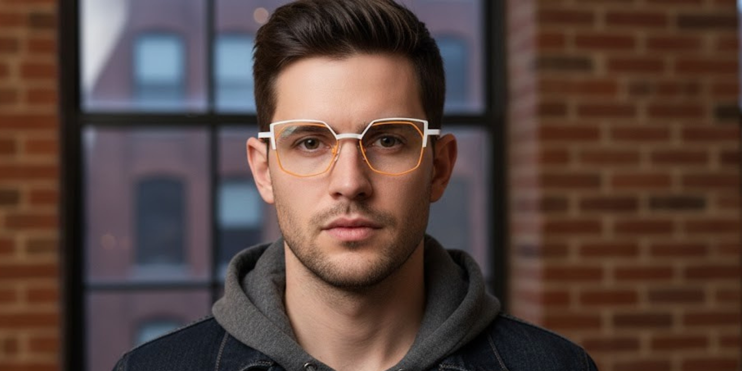 Full Rim Hexagon Classic Eyeglasses