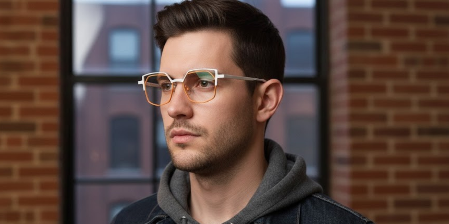 Full Rim Hexagon Classic Eyeglasses