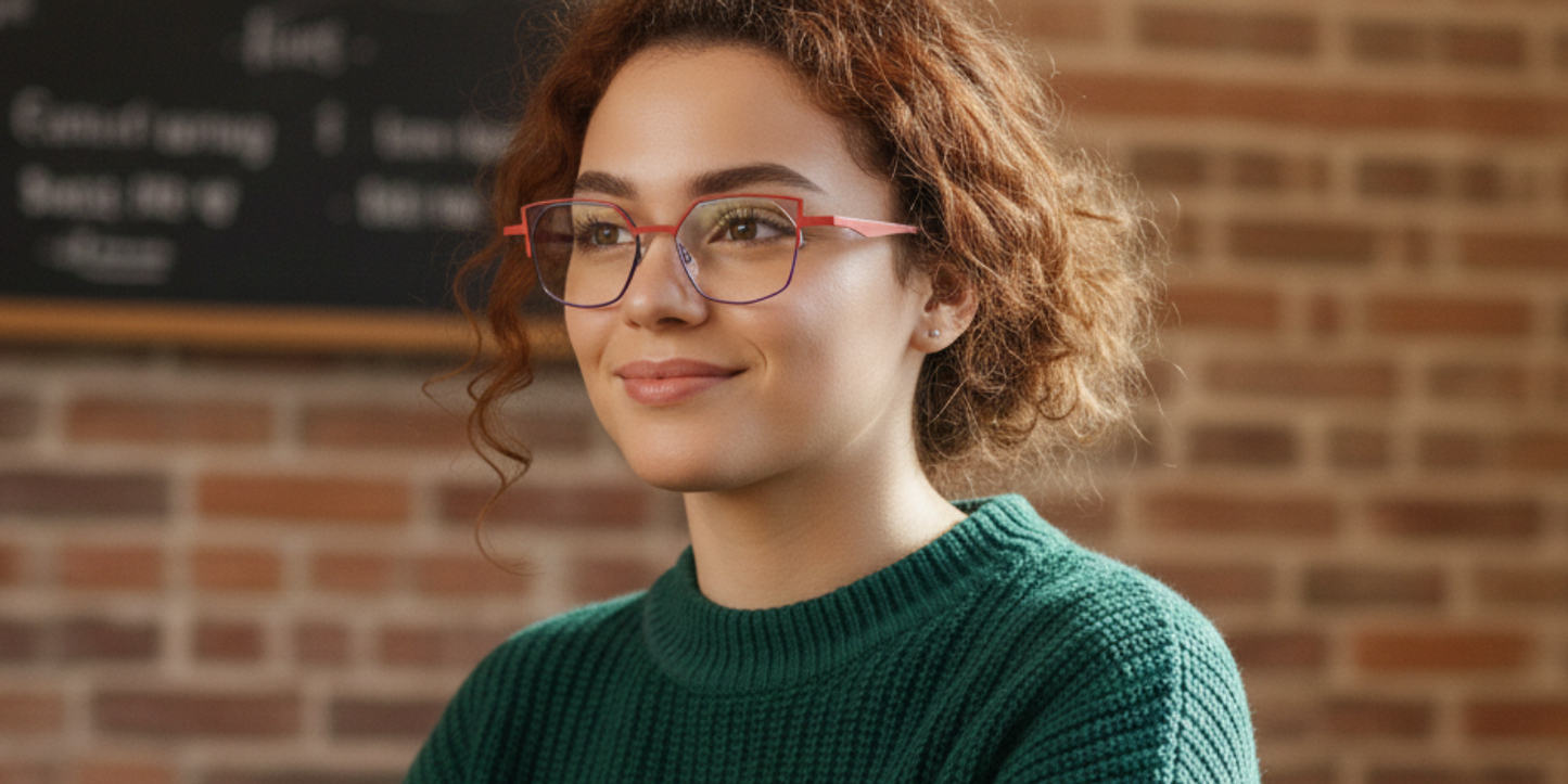 Full Rim Hexagon Classic Eyeglasses