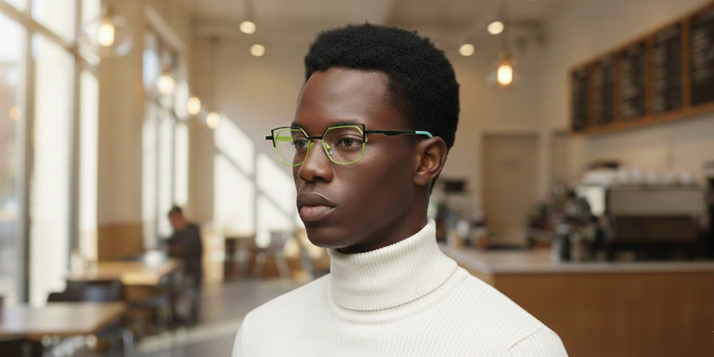 Full Rim Hexagon Classic Eyeglasses