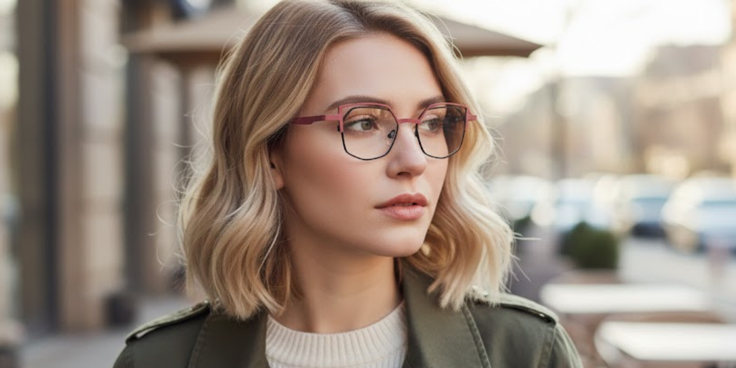 Full Rim Hexagon Classic Eyeglasses