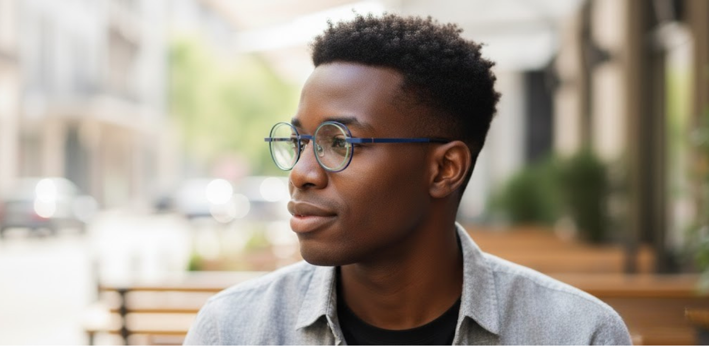 Full Rim Round Classic Eyeglasses