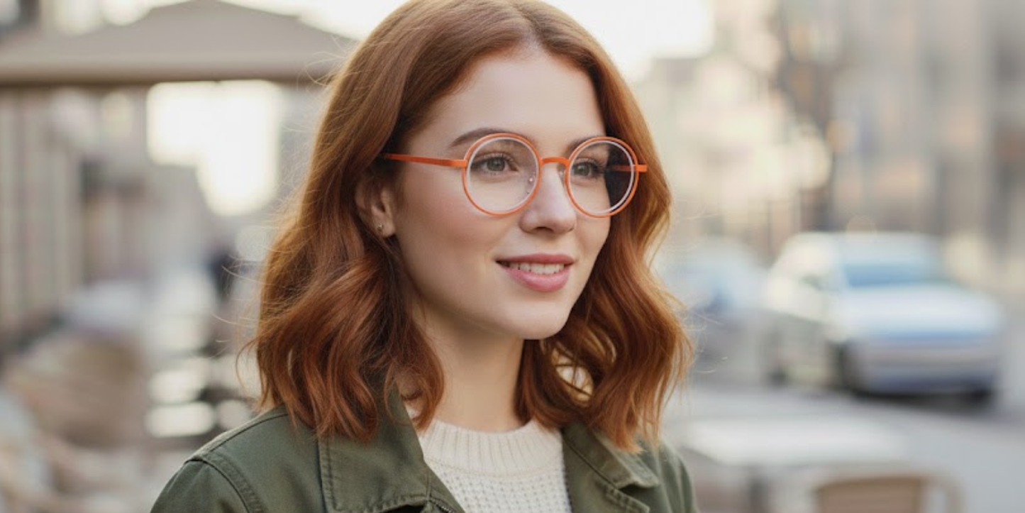 Full Rim Round Classic Eyeglasses