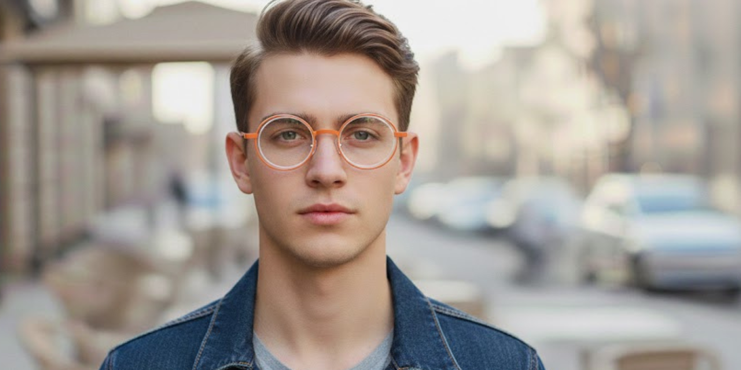 Full Rim Round Classic Eyeglasses