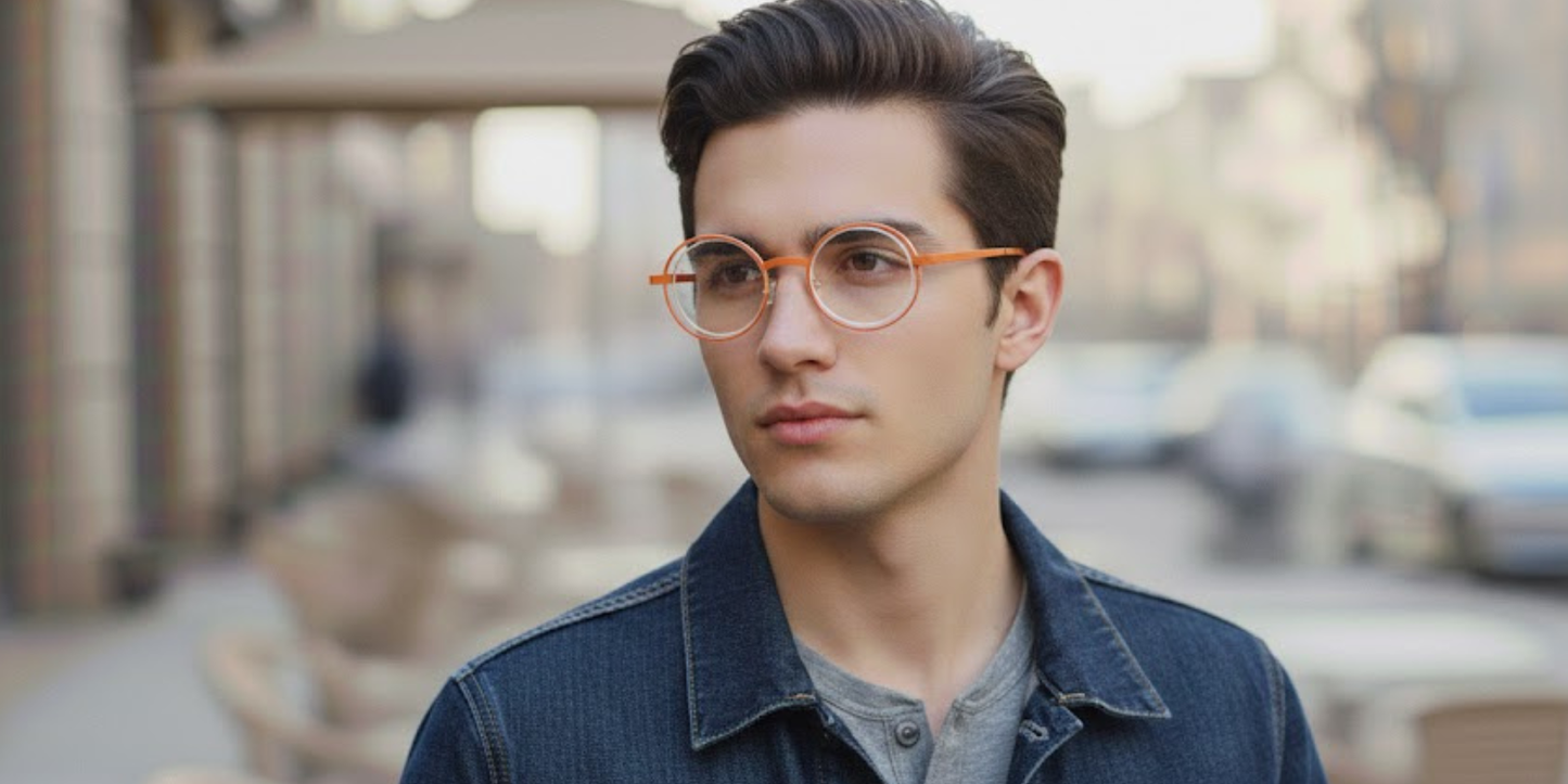 Full Rim Round Classic Eyeglasses
