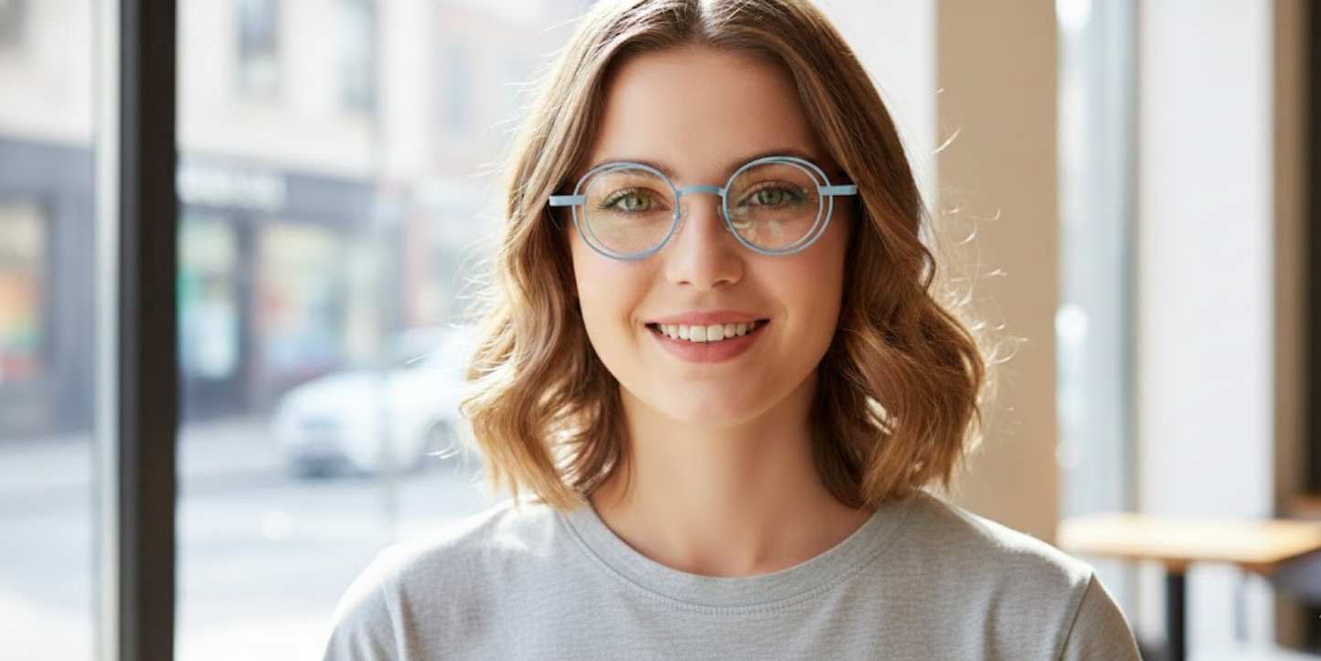 Full Rim Round Classic Eyeglasses