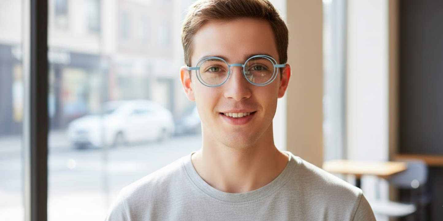Full Rim Round Classic Eyeglasses