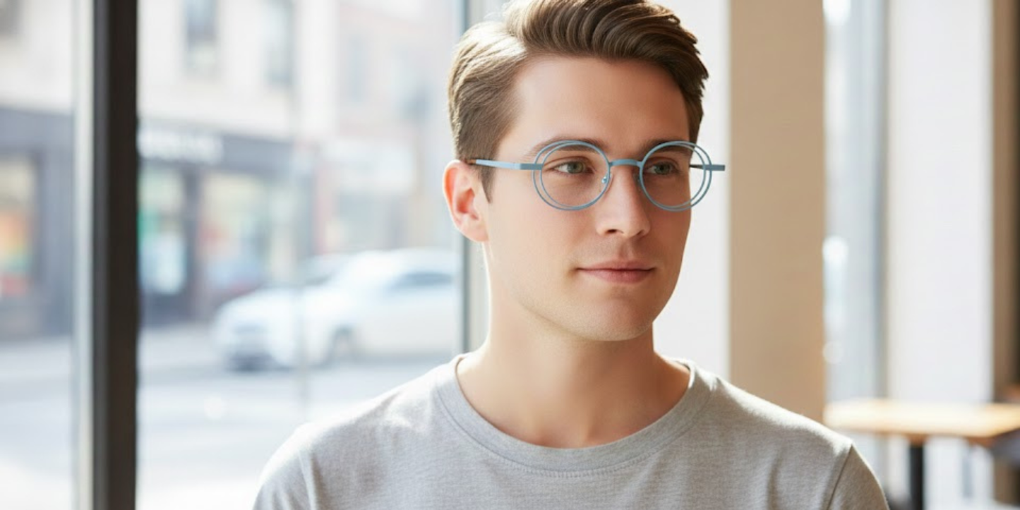 Full Rim Round Classic Eyeglasses