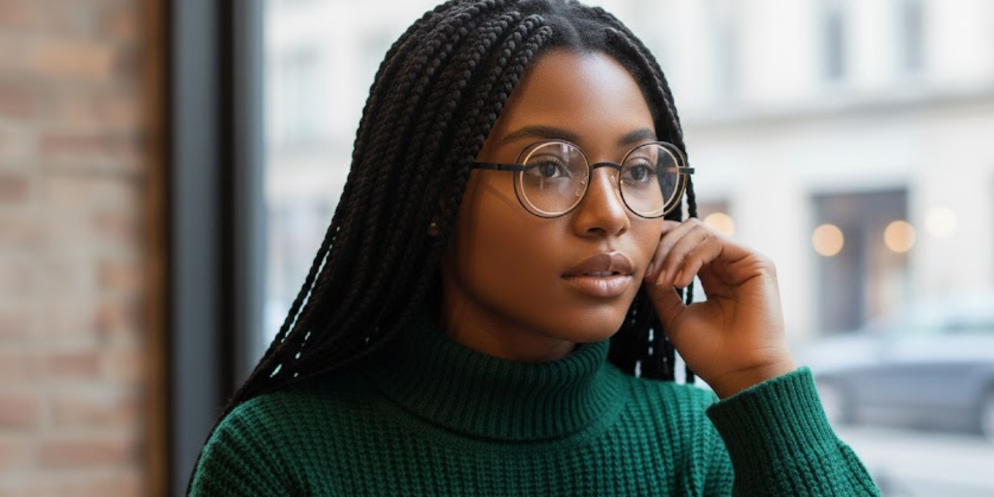 Full Rim Round Classic Eyeglasses