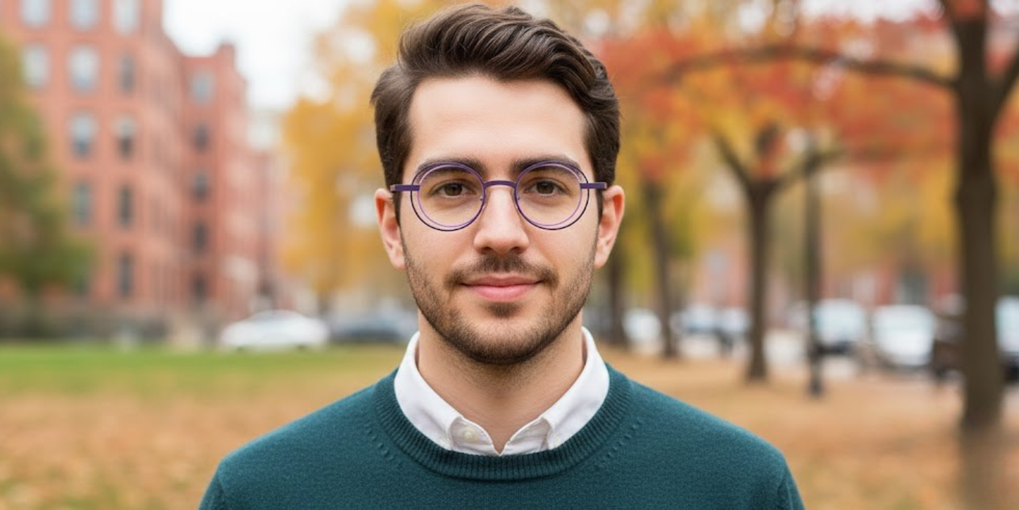 Full Rim Round Classic Eyeglasses