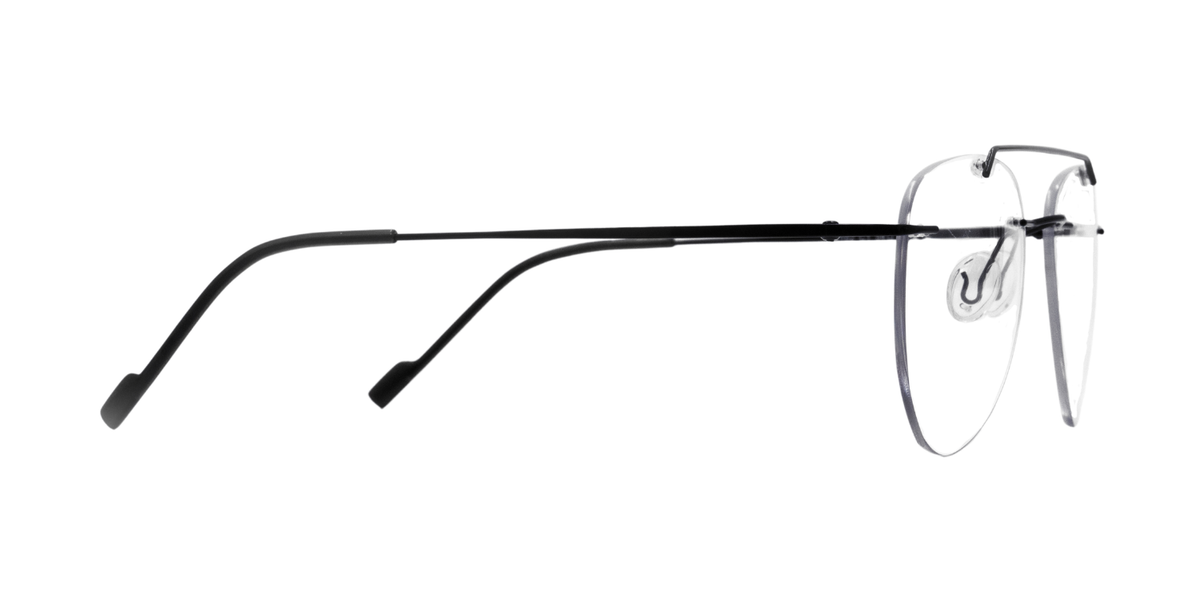 Rimless Aviator Classic Eyeglasses