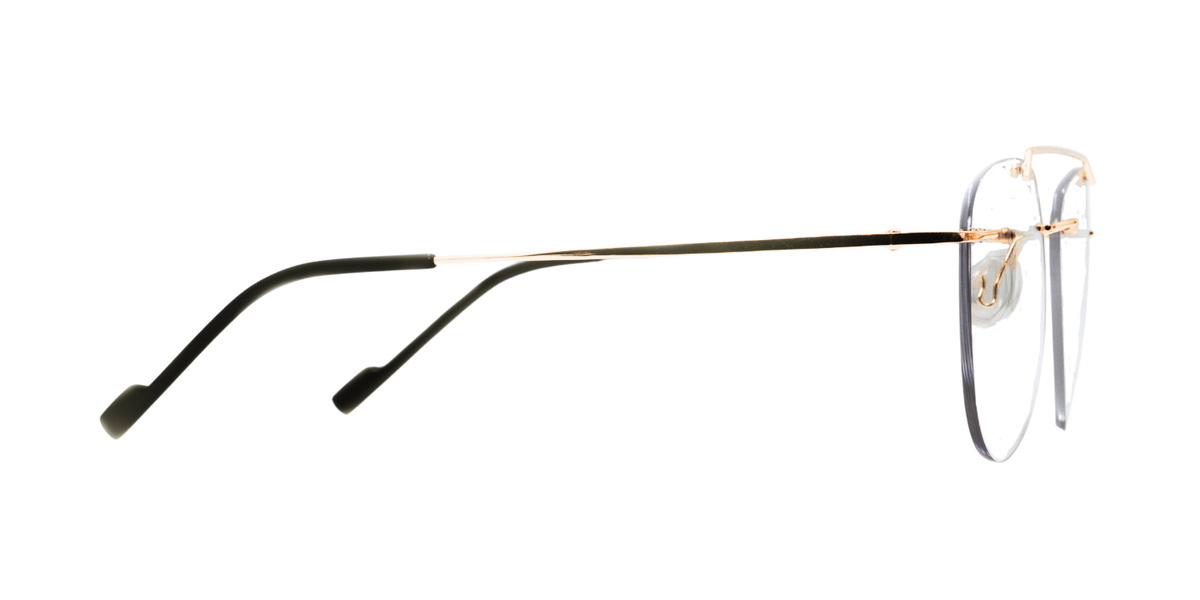Rimless Aviator Classic Eyeglasses