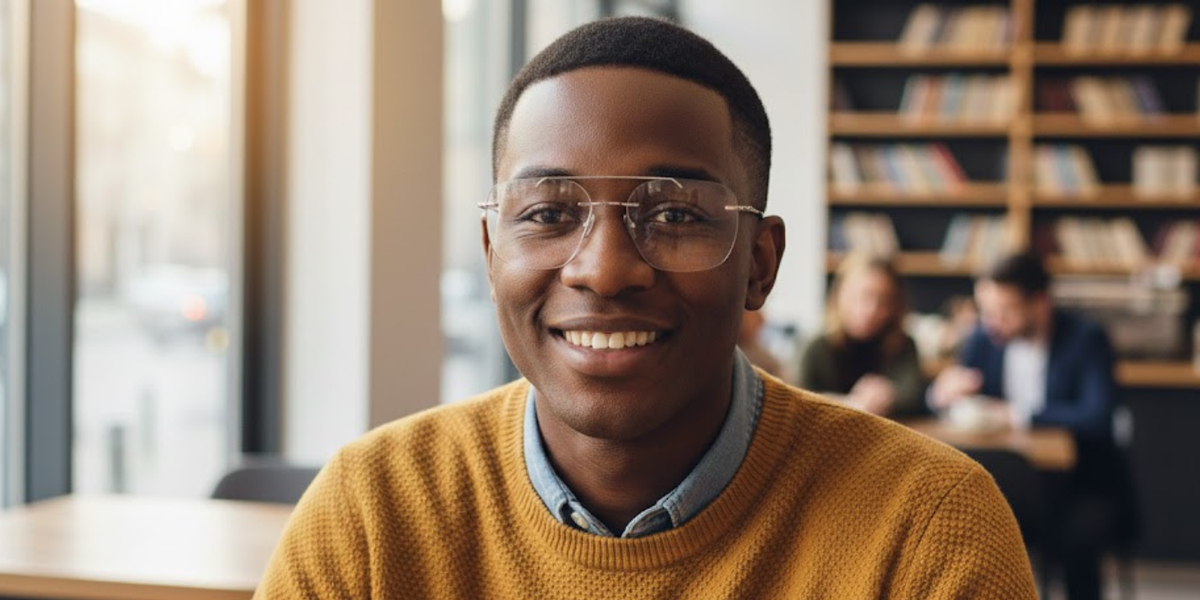 Rimless Rectangle Classic Eyeglasses