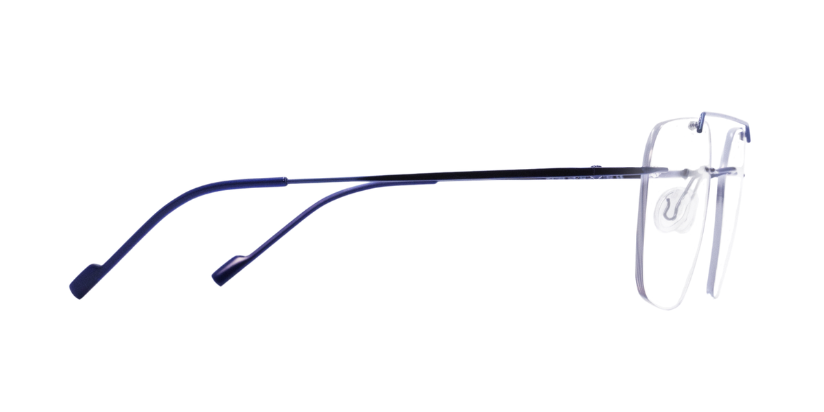 Rimless Rectangle Classic Eyeglasses